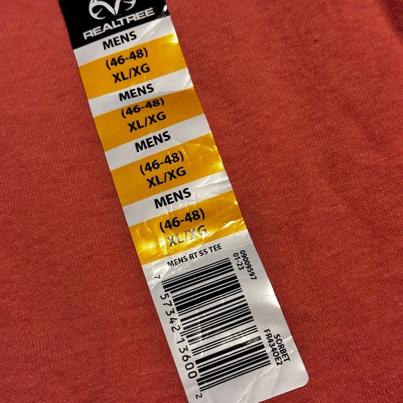 Reeltree Fishing Men’s Coral XL T-Shirt NWT Fathers Day, Christmas, Birthday - Picture 4 of 6